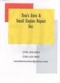 Tom's Auto & Small Engine Repair Inc. logo