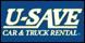 U-Save Auto Rental logo