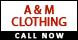A & M Clothing logo