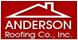 Anderson Roofing Co logo