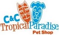 C&C Tropical Paradise Pet Shop logo