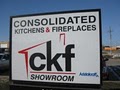 Consolidated Kitchens and Fireplaces, CKF logo