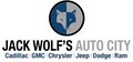 Jack Wolf Pontiac-Cadillac-Gmc logo