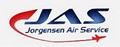 Jorgensen Air Service ( JAS ) logo