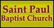 St Paul Baptist Church logo