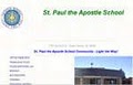 St Paul the Apostle School logo