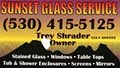 Sunset Glass Service image 1