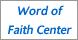 Word of Faith Christian Center logo