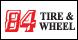 84 Tire & Wheel Automotive Services logo