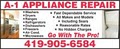 A -1 Appliance Repair Service logo