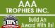 AAA Trophies & Baseball Crds logo