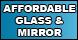 Affordable Glass & Mirror logo
