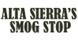 Alta Sierra's Smog Stop logo