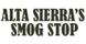Alta Sierra's Smog Stop logo