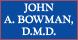 Bowman John a DDS logo