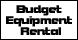 Budget Equipment Rental logo