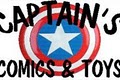 Captain's Comics & Toys logo