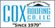 Cox Roofing LLC logo