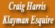 Craig Harris Klayman Law Office: Klayman Craig H logo