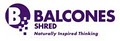 Dallas Document Shredding, DFW Secure Paper Shredding Services, Balcones Shred logo