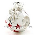 European Beads Jewelry Pandora Style logo