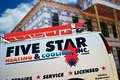 Five Star Heating & Cooling, Inc. /Heating & Air Conditioning logo