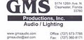 GMS Productions Inc logo