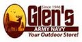 Glen's Army Navy Store logo
