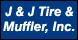 J & J Tire & Muffler Services logo