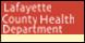 Lafayette County Hospice: Highway Department logo