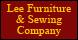 Lee Furniture & Singer Sewing logo