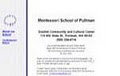 Montessori School of Pullman logo