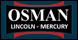 Osman Lincoln Mercury Jeep logo