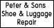 Peter And Sons Shoe and Luggage Repair logo