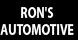 Ron's Automotive logo