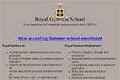 Royal Garrison School logo