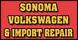 Sonoma Volkswagen & Import logo