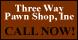 Three Way Pawn Shop logo
