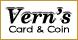 Vern's Card & Coin logo