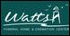 Watts Funeral Home logo