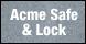 Acme Safe & Lock logo