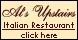 Al's Upstairs Italian Restaurant logo
