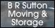 B R Sutton Moving & Storage logo