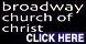 Broadway Church of Christ logo