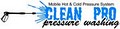 Clean Pro Pressure Washing logo