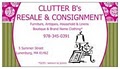 Clutter B's Resale & Consignment Shop logo