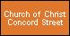 Concord Street Church-Christ logo