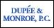 Dupee & Monroe: Monroe James E logo