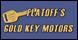 Flatoff's Gold Key Motors logo