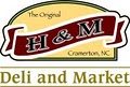 H & M Deli and Market logo